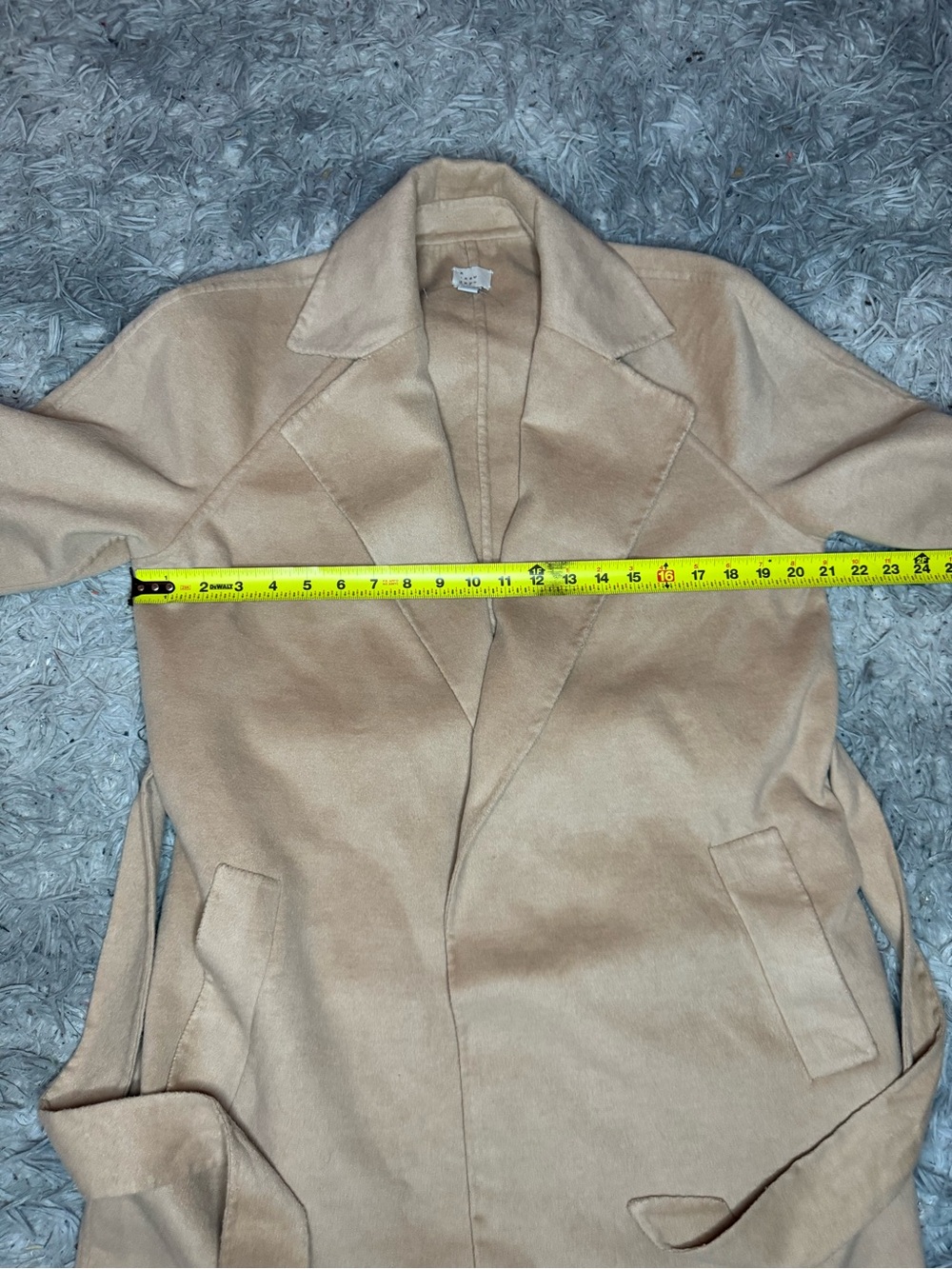 A New Day Women’s Tie Front Trench Coat - Tan Size Small NWOT - Picture 8 of 8